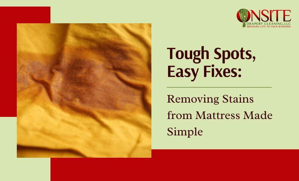 Removing Stains From Mattress