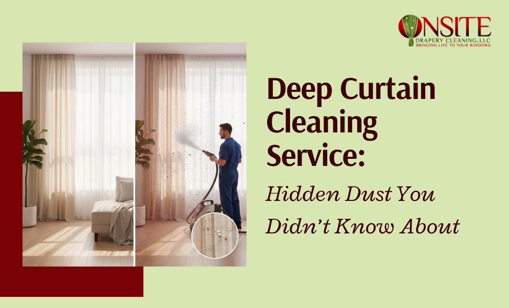 Deep Curtain Cleaning Service