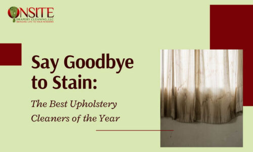 best upholstery cleaner