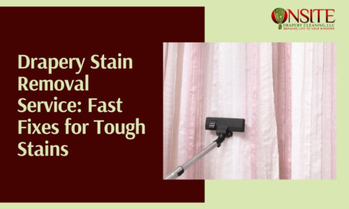 Drapery Stain Removal Service