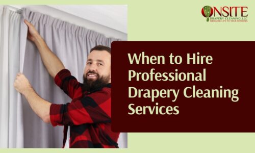 Professional Drapery Cleaning Services