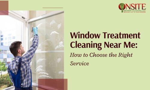 Window Treatment cleaning near me